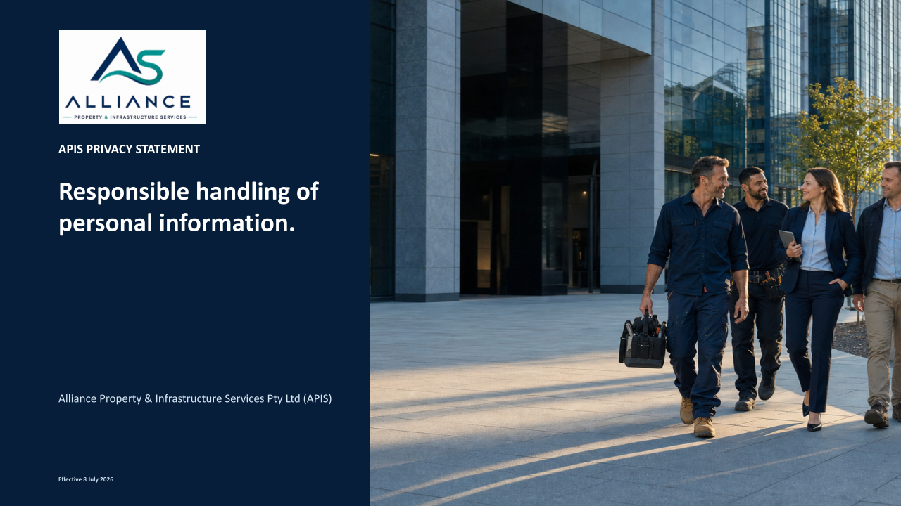 Front cover preview of APIS Privacy Statement