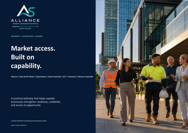 Front cover preview of APIS Market Access Program brochure